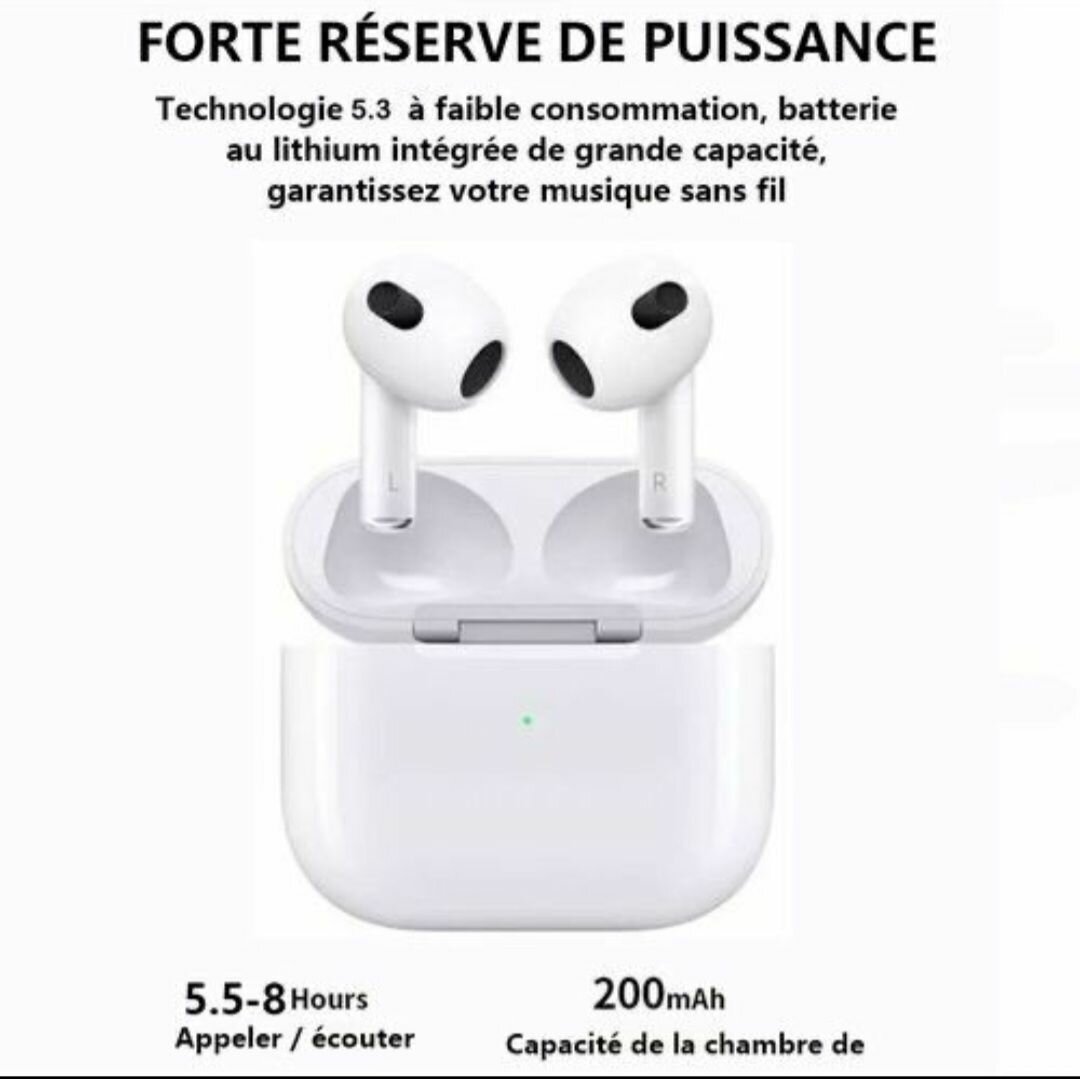 Écouteurs Bluetooth airpods 4