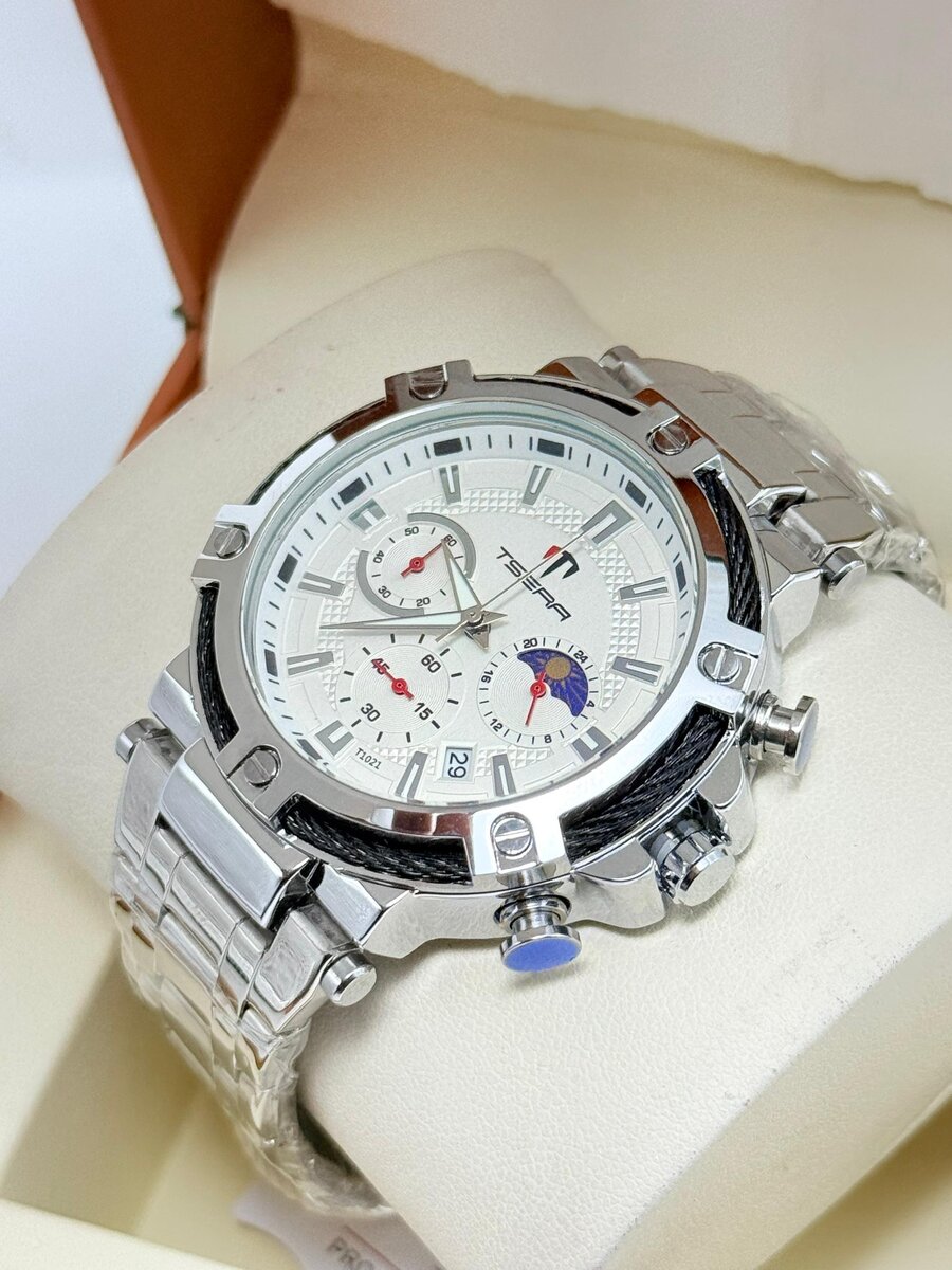 Montre chronographe luxe homme