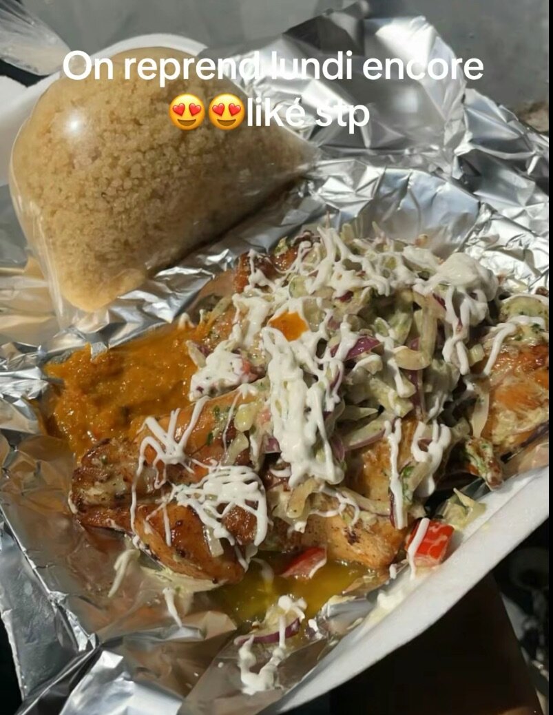 Alloco , attieke, dindon