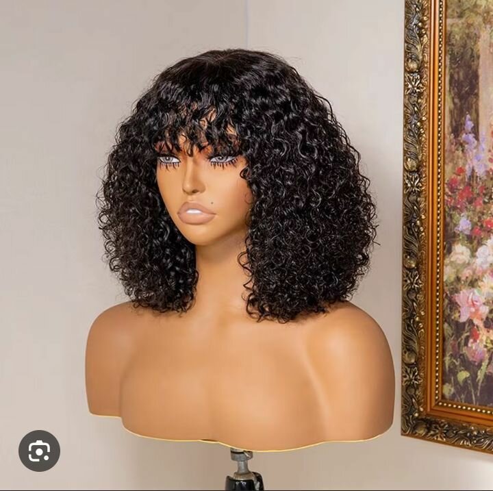 Perruque Bouclée Volume Naturel