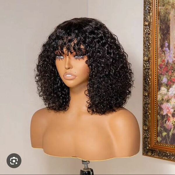 Perruque Bouclée Volume Naturel