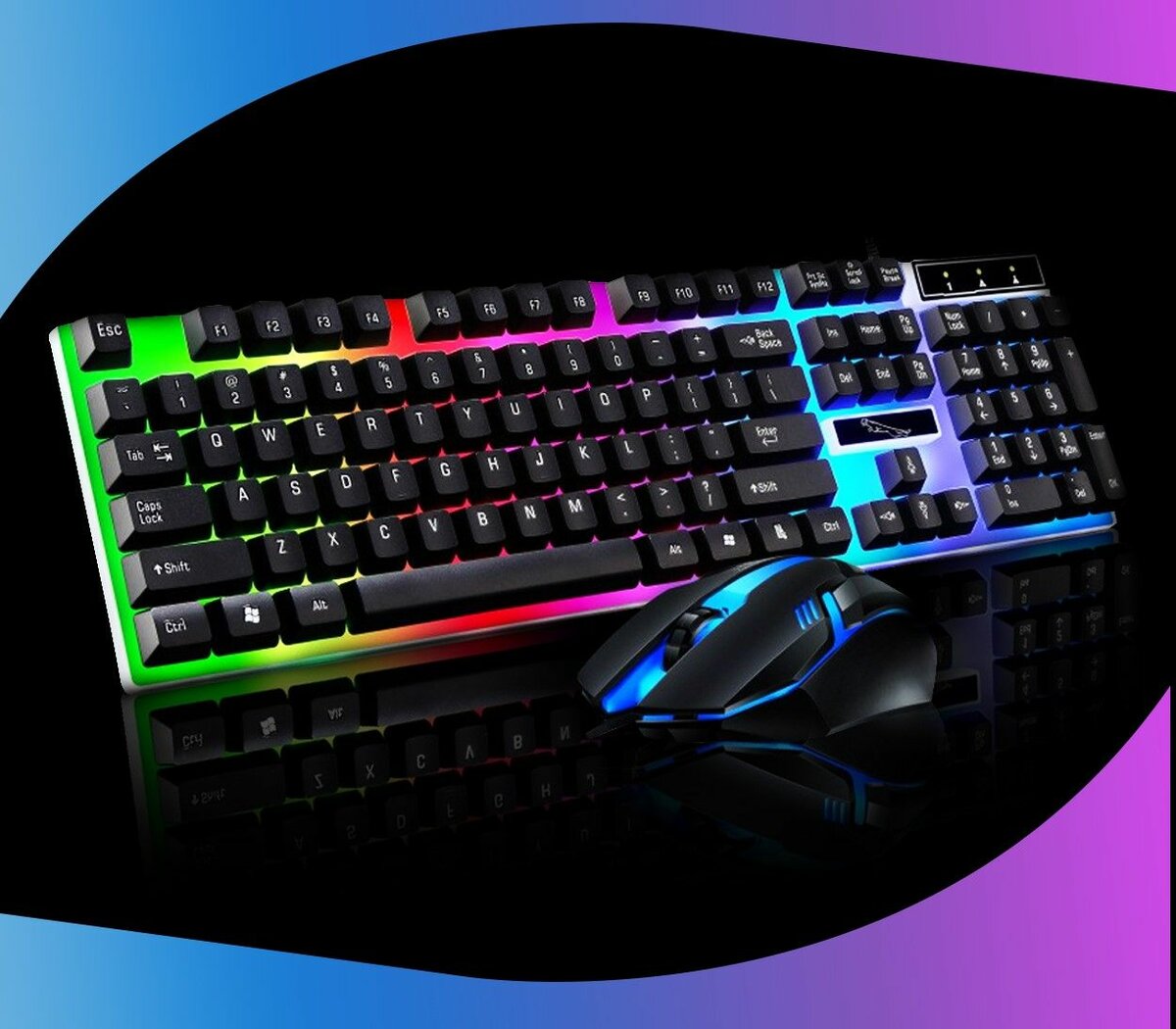 RGB Keyboard & Mouse Combo