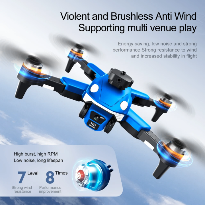 Drone pliable HD sans balais