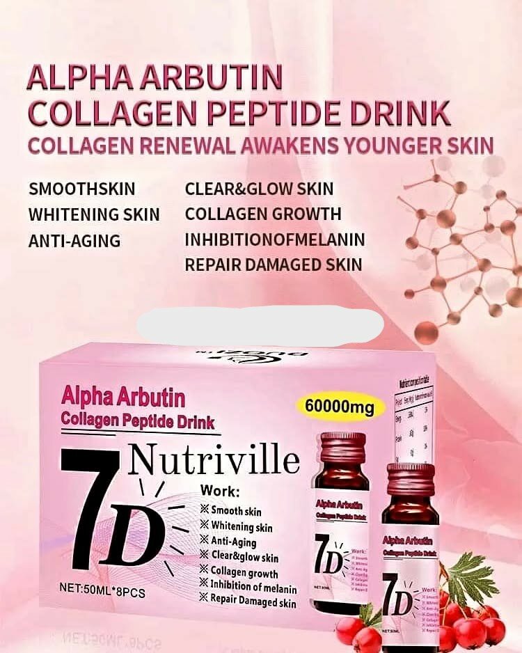Alpha arbutin collagen peptide drink