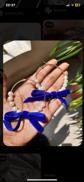 Boucles d'oreilles crochet artisanales