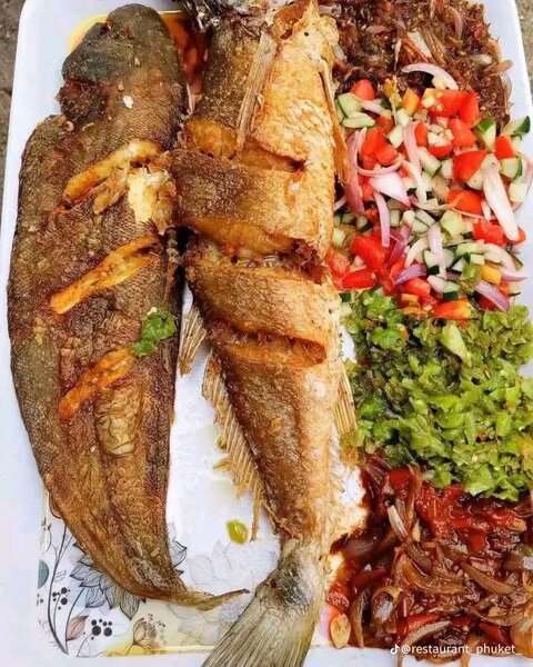 Poisson Frit + attieke