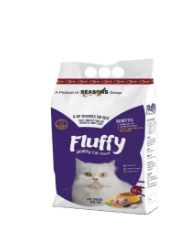 Fluffy Cat food pack of 6