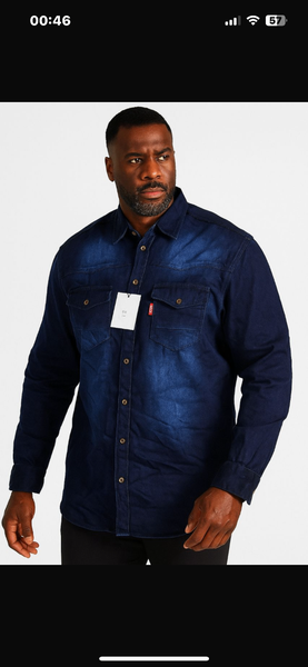 Chemise en jean pour homme