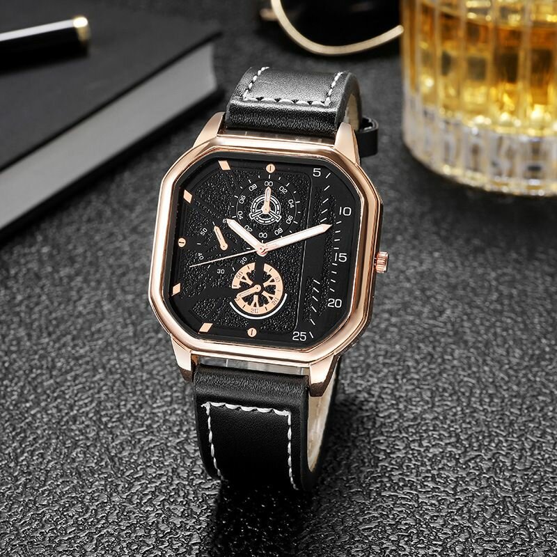 Men's Leather Watch