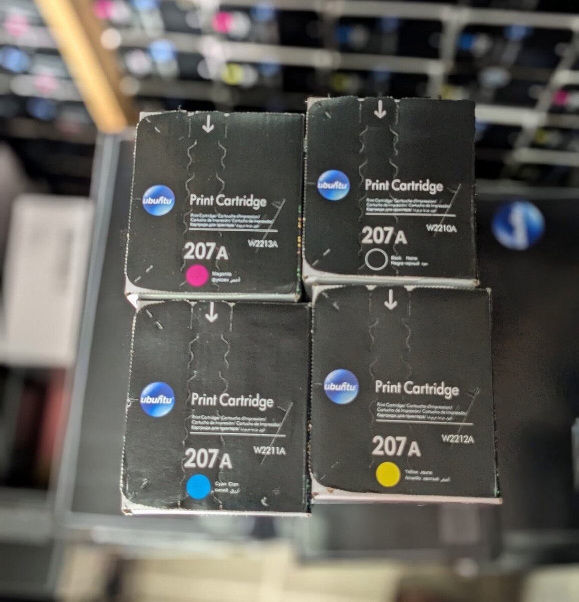 Cartouches d'encre 207A pour imprimante