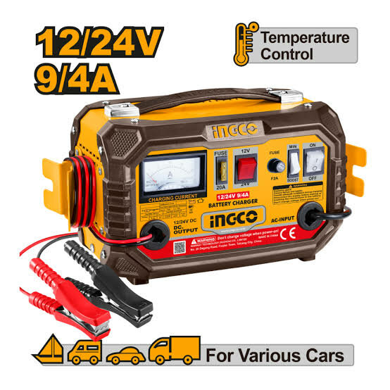 Chargeur de Batterie INGCO 12/24V