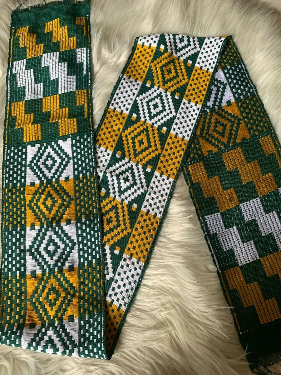 Écharpe Tissée kita et kente possibilité de personnaliser