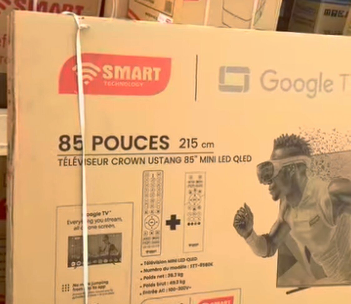Téléviseur 85" QLED Google TV