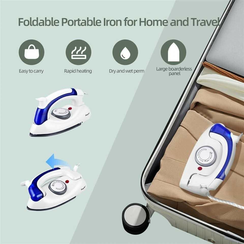 Fer à repasser pliable portable