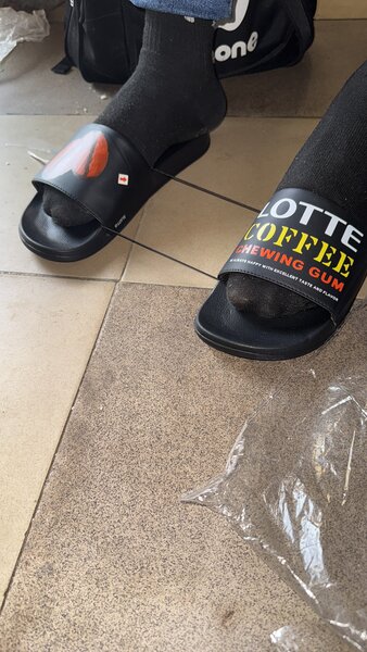 Claquettes unisexes amusantes