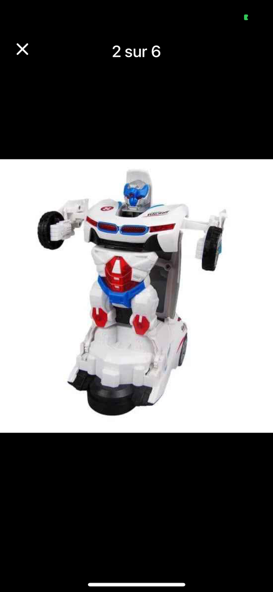 Voiture Robot Transformable