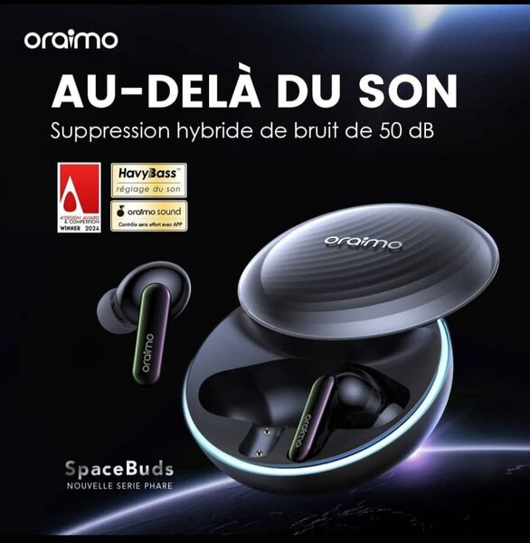 Écouteurs Oraimo True Wireless