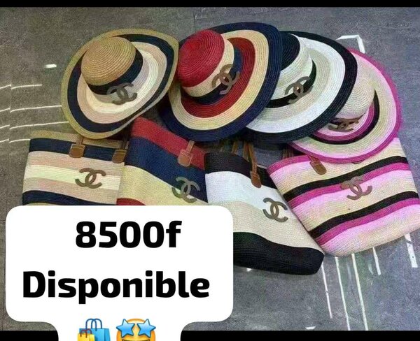 Chapeaux et sacs en paille