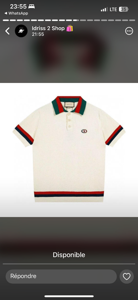 Polo classique blanc élégant