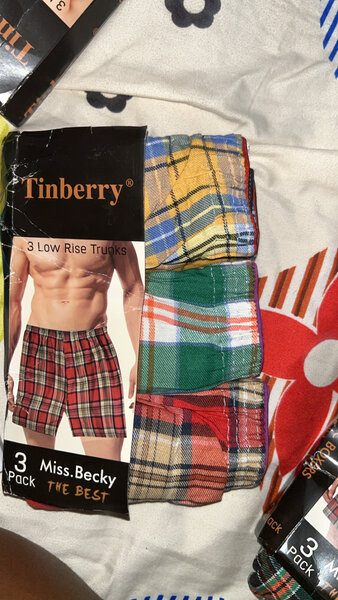 Caleçons Tinberry à carreaux