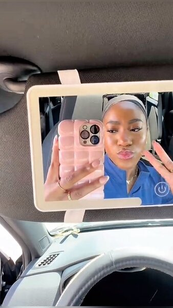 Miroir LED de Voiture Pliable