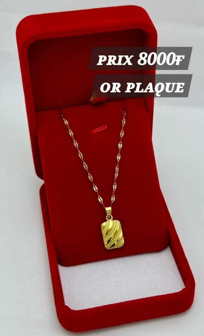 Pendentif Homme Plaqué Or
