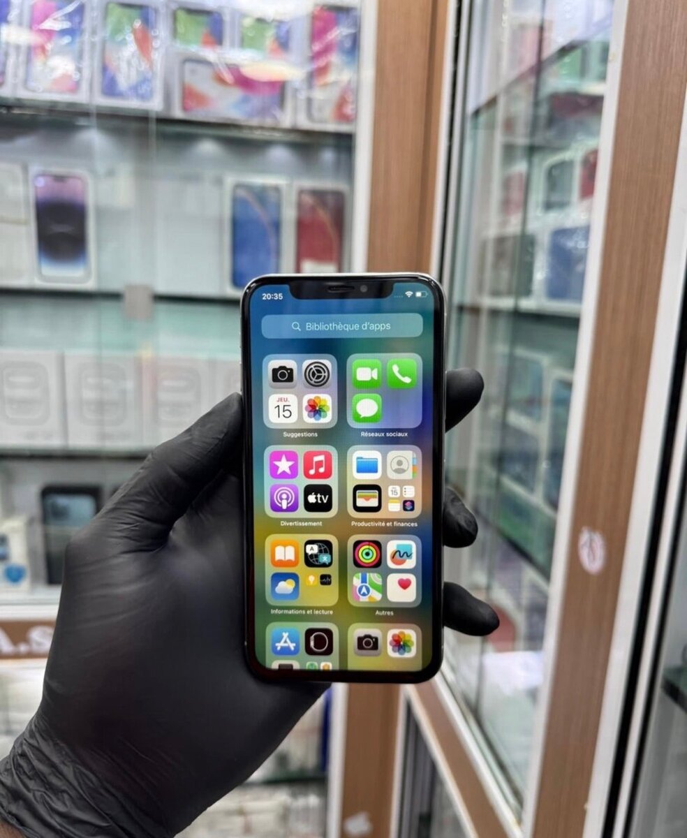 iPhone X Argent 64 Go