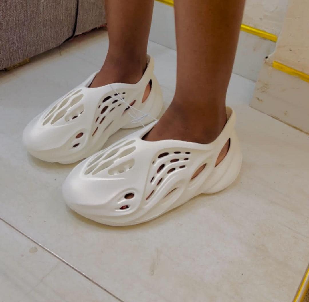 Adidas Yeezy foam runner in white