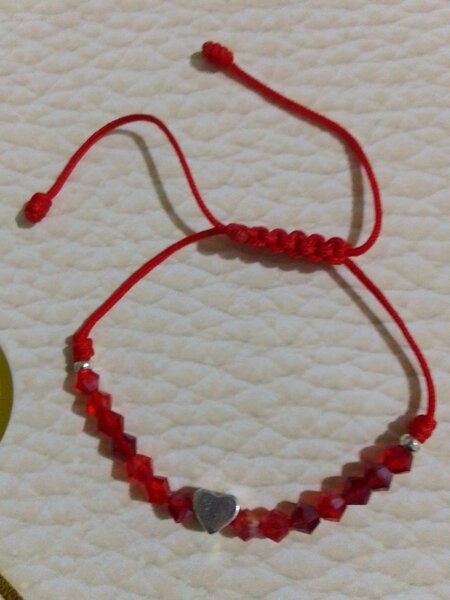 Bracelet minikitty rouge