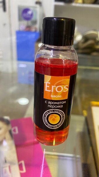 Массажное средство для эротического массажа персик
