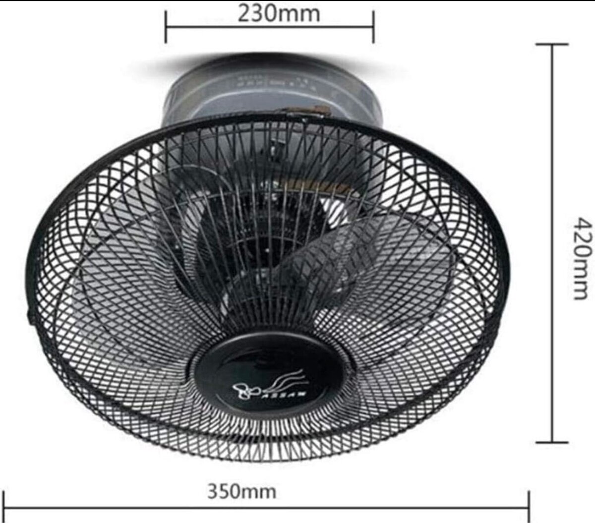 ORBIT ventilateur pour plafond