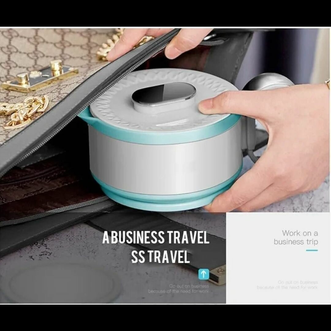 Mini Bouilloire Pliante de Voyage