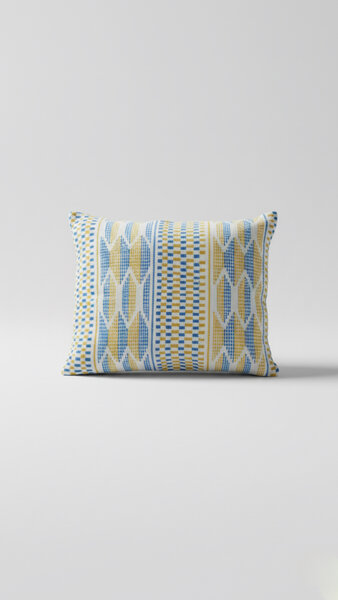 Coussin décoratif géométrique