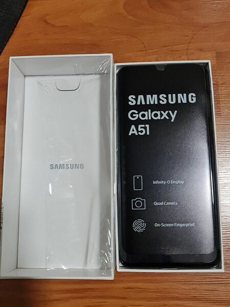 Brand new galaxy A51 128gb/4gb ram 4500mAh battery capacity