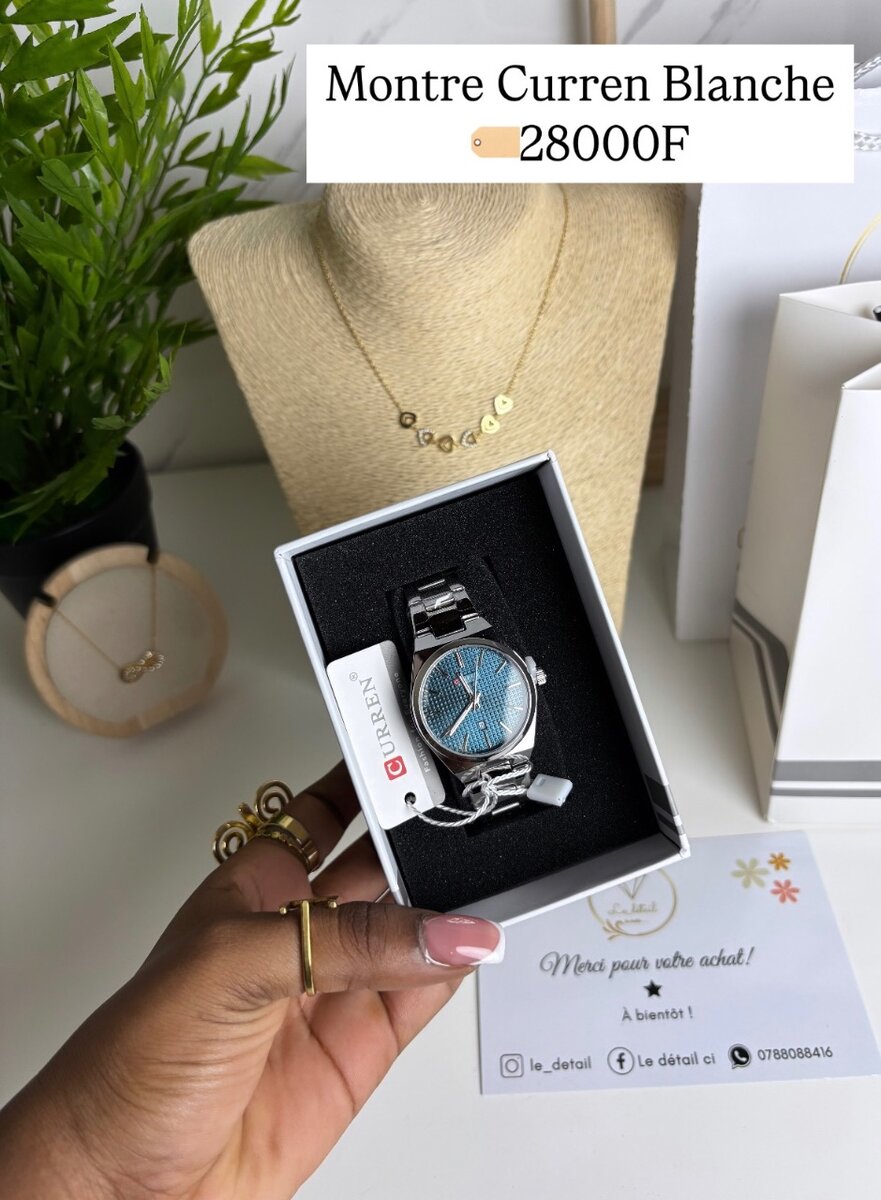 Montre Elegante Curren