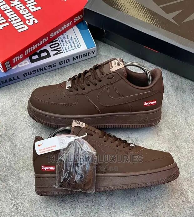 AF1 SUPREME BROWN
