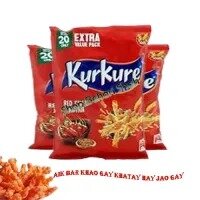 Kur kure Red Chilli Jhatka Flavor Punch (12pcs)