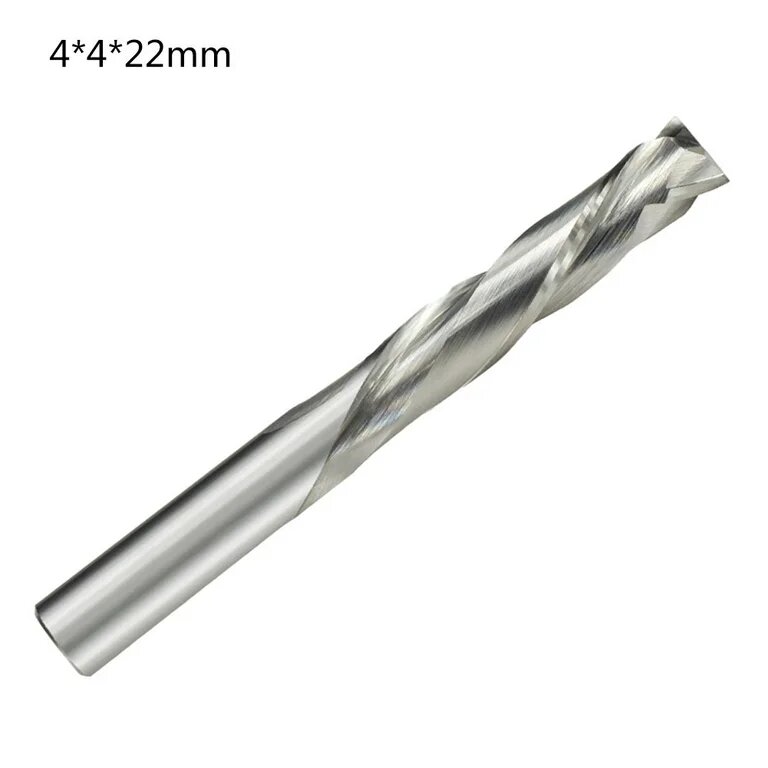 4mm 2 flute nose carbide flat end mill cnc bit