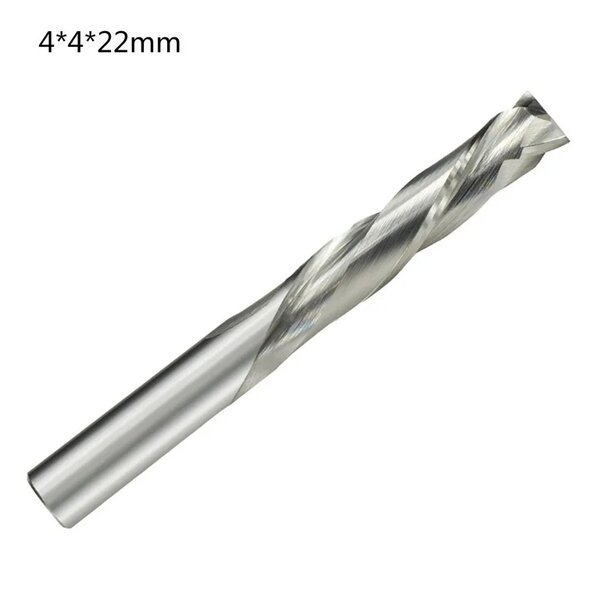 4mm 2 flute nose carbide flat end mill cnc bit