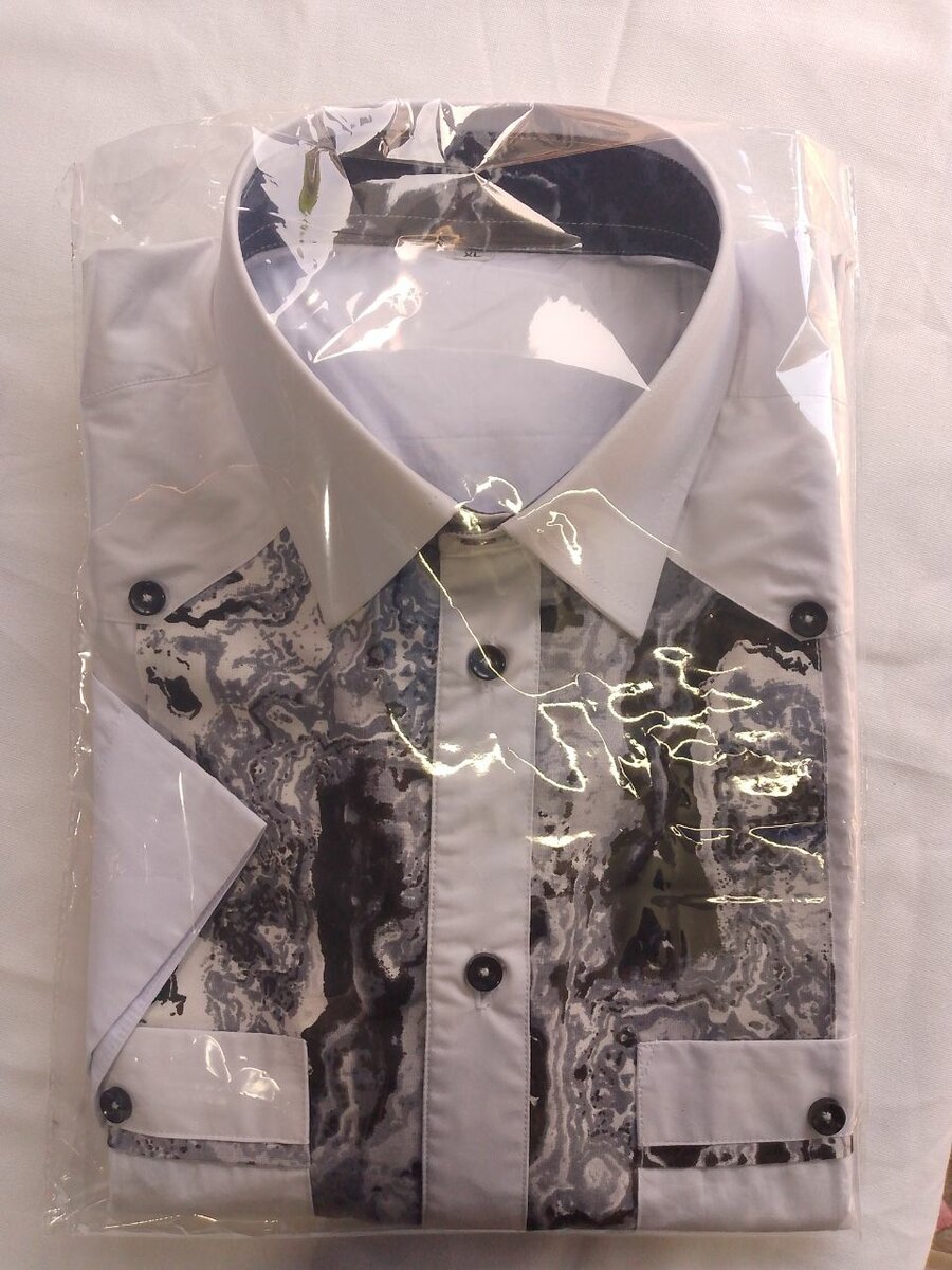 Chemise élégante à motifs