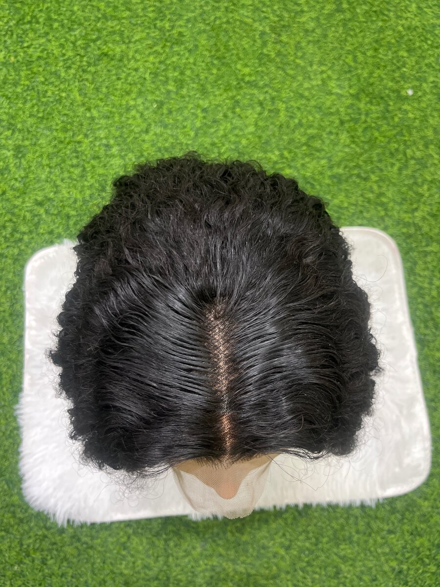 Jerry curls 13*4  14 inches wig cap