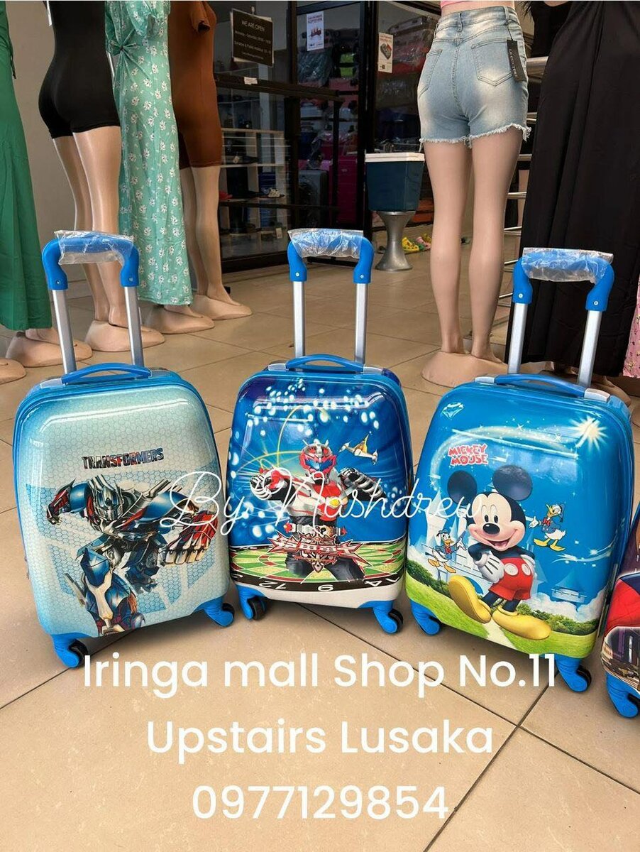 Kids Character Suitecases