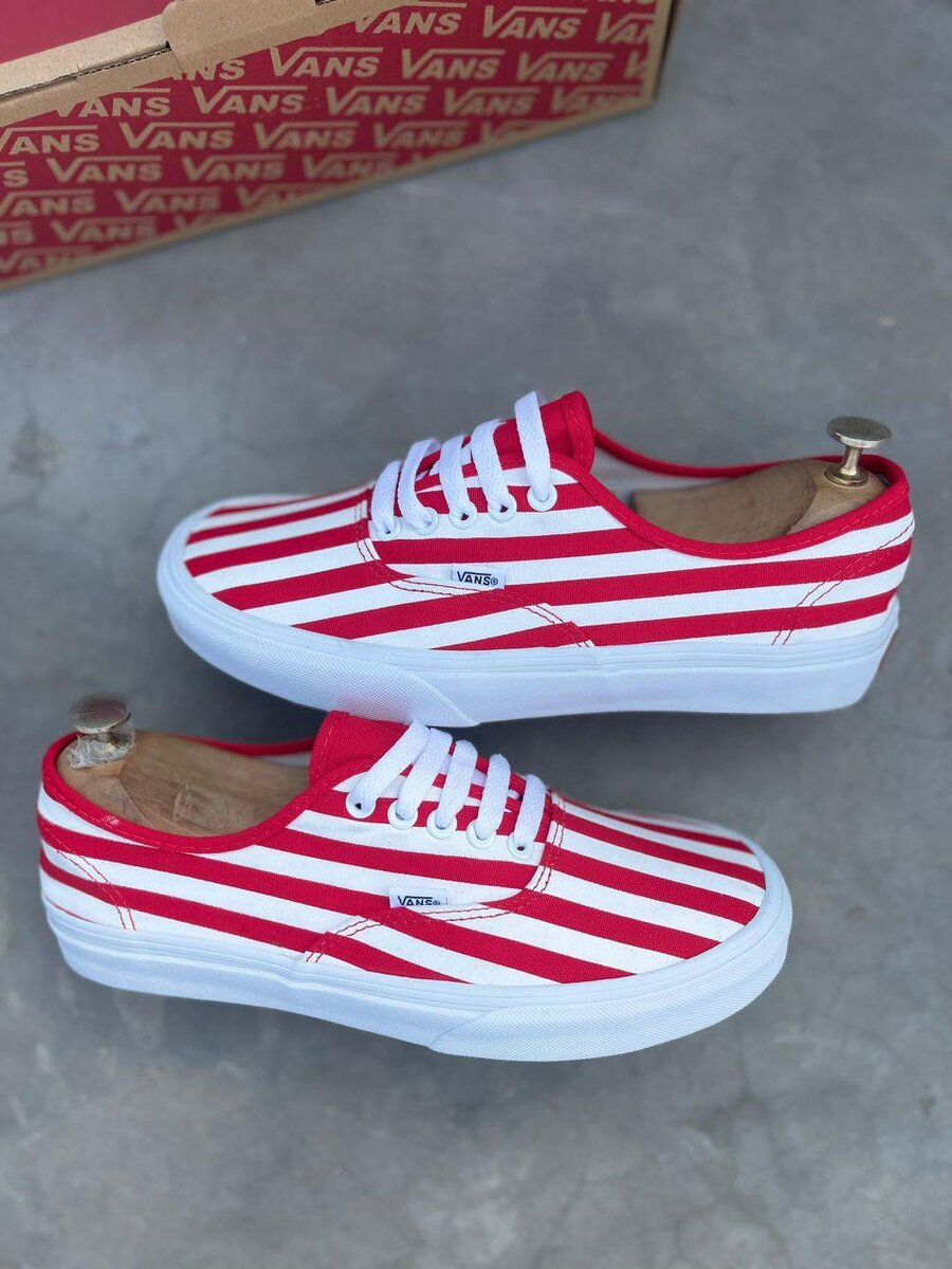 Vans Rouges Rayées Unisex