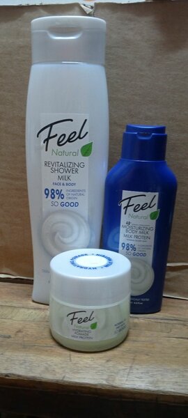 Ensemble soin douche Feel Natural