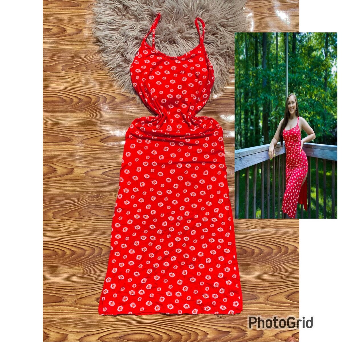 Side split bodycon dress