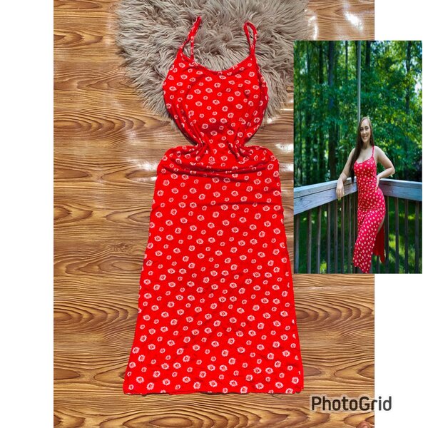 Side split bodycon dress