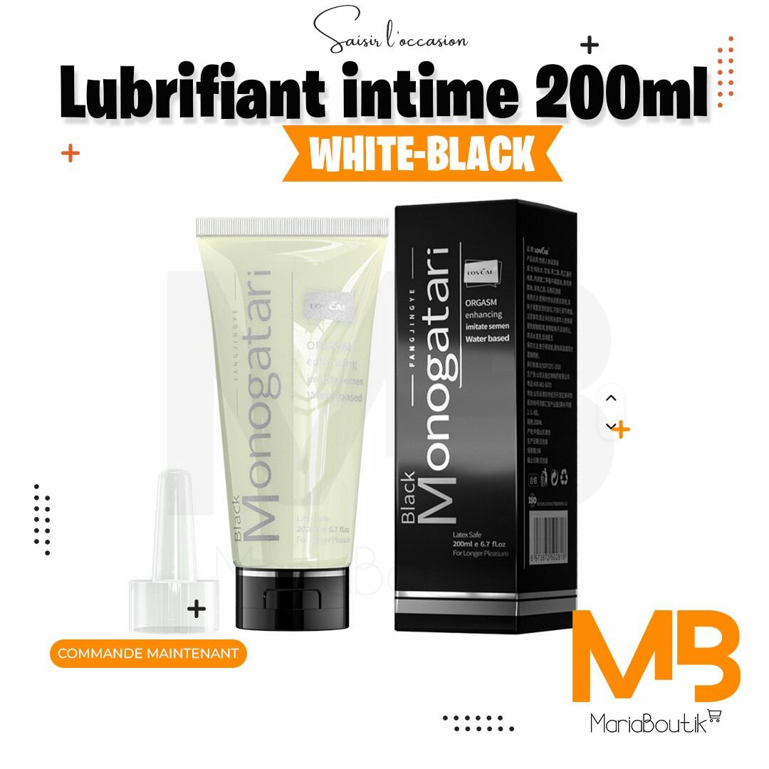 Lubrifiant intime 200ml white