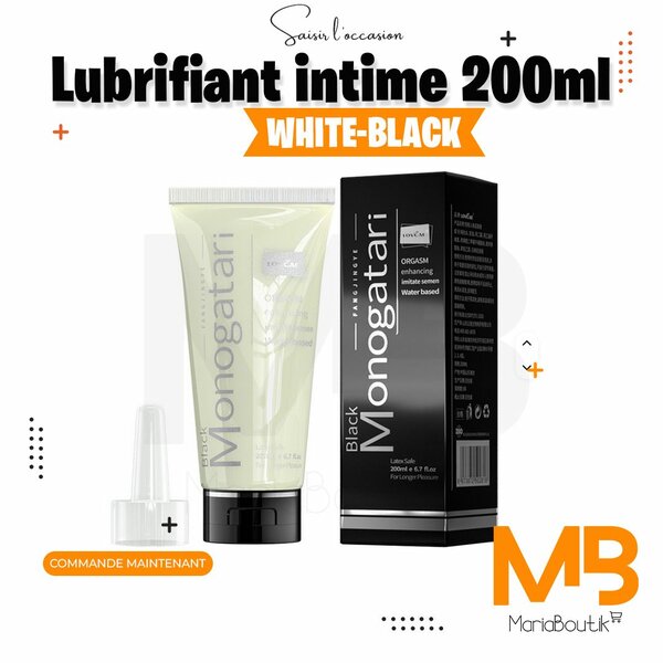 Lubrifiant intime 200ml white