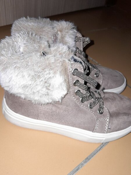 Baskets montantes fourrées