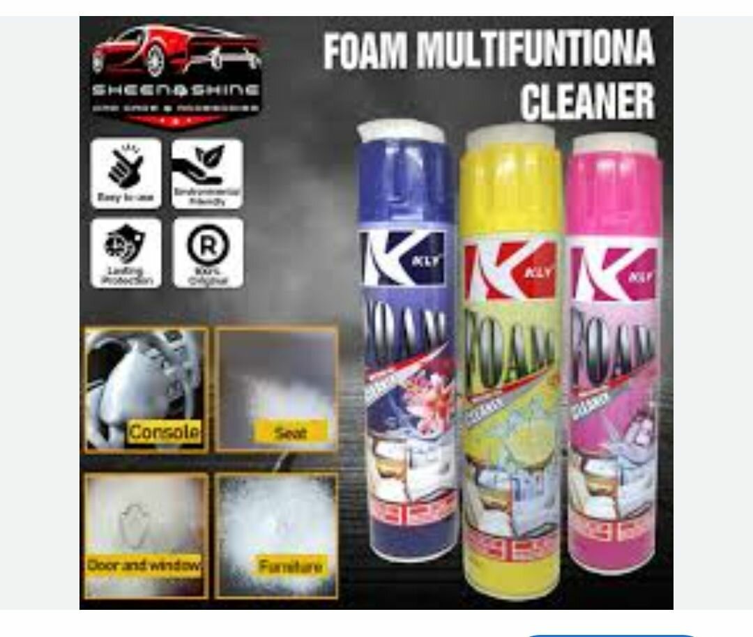 Mousse nettoyante à multifonction